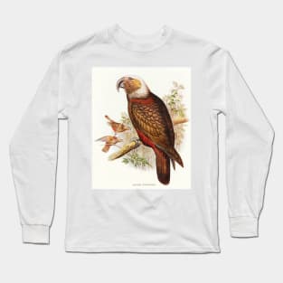 Ka-ka Parrot (Nestor hypopolius) Long Sleeve T-Shirt